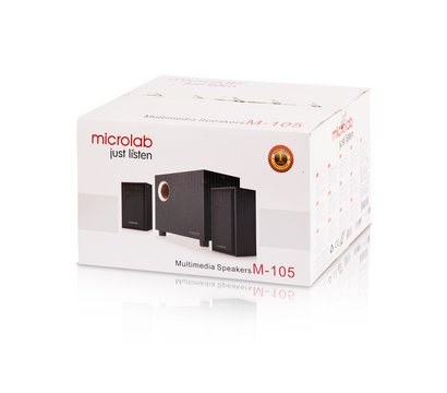 Зображення 4 Акустична система 2.1 Microlab M-105 Black