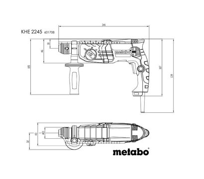 Зображення 8 Перфоратор Metabo KHE 2245