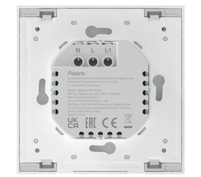 Изображение 5 Смарт выключатель Aqara WS-EUK03 White