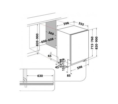 Зображення 8 Посудомийна машина Hotpoint-Ariston HM742L