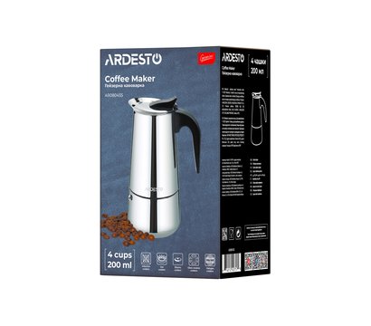 Зображення 10 Кавоварка Ardesto AR0804SS