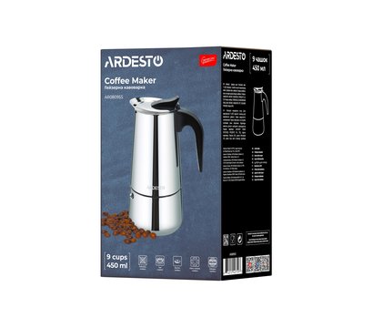 Зображення 10 Кавоварка Ardesto AR0809SS