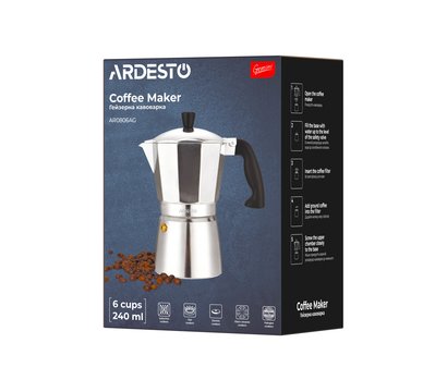 Зображення 10 Кавоварка Ardesto AR0806AG