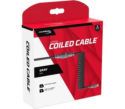 Зображення 11 Кабель HyperX USB-A - USB-C, 1.37м Red/Black - 6J677AA