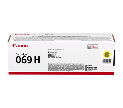 Изображение 2 Картридж для принтеров Canon 069H MF752Cdw/MF754Cdw/LBP673Cdw Yellow - 5095C002