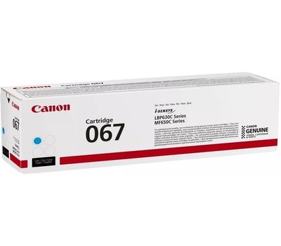 Изображение 3 Картридж для принтеров Canon 067 MF651Cw/MF655Cdw/MF657Cdw/LBP631Cw/LBP633Cdw Cyan - 5101C002