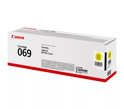 Изображение 3 Картридж для принтеров Canon 069 MF752Cdw/MF754Cdw/LBP673Cdw Yellow - 5091C002