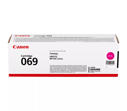 Изображение 4 Картридж для принтеров Canon 069 MF752Cdw/MF754Cdw/LBP673Cdw Magenta - 5092C002