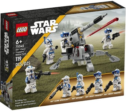 Изображение 7 Конструктор Lego Star Wars TM Боевой отряд бойцов-клонов 501-го легиона - 75345