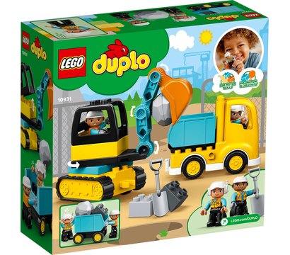Зображення 8 Конструктор Lego Duplo Грузовик и гусеничный экскаватор - 10931