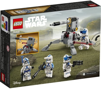 Изображение 8 Конструктор Lego Star Wars TM Боевой отряд бойцов-клонов 501-го легиона - 75345