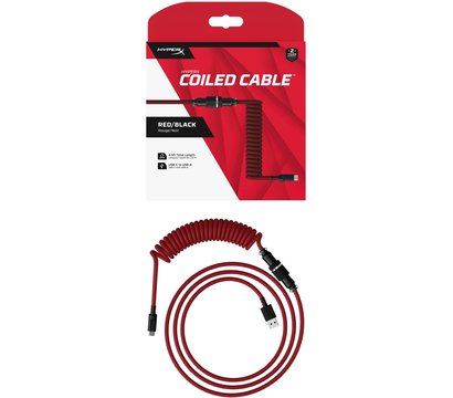 Зображення 9 Кабель HyperX USB-A - USB-C, 1.37м Red/Black - 6J677AA