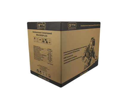 Зображення 5 GTM MIG-200SP LCD 200A 220В Double puls
