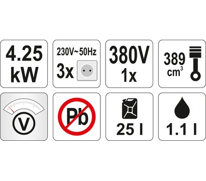 Зображення 2 генератор Yato YT-85460