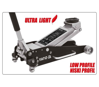 Изображение 2 Домкрат Yato 2.5 т 100-465 мм - YT-17205