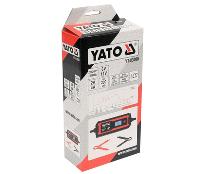 Изображение 6 Зарядка для аккумуляторов Yato YT-83000 6V / 12V