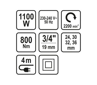 Зображення 3 Гайкокрут Sthor 57097