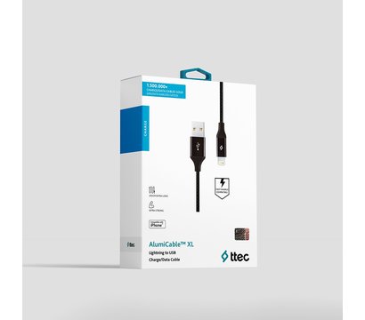Изображение 2 Кабель Ttec USB - Lightning, AlumiCable, 2м, Black - 2DK19S