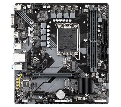 Зображення 2 Материнська плата Gigabyte B760M H DDR4 (s1700, Intel B760)