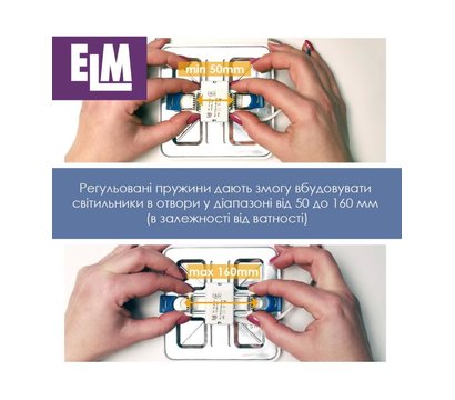 Зображення 4 Світлодіодний LED світильник ELM Tetra V 26-0089 15W 4000К IP20