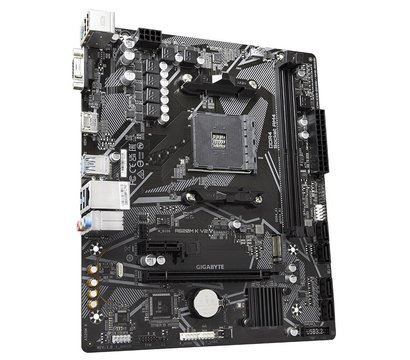 Изображение 4 Материнская плата Gigabyte A520M-K V2 (sAM4, AMD A520, Micro-ATX)