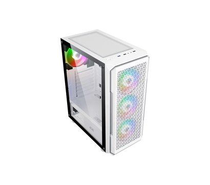 Зображення 3 Корпус 2E Gaming Hexagon G338W no PS White