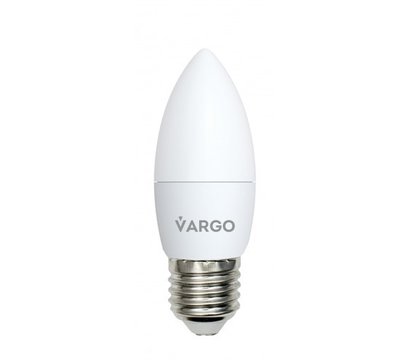 Зображення 2 Світлодіодна лампочка Vargo V-111143 C37 9W 4000K E27 з цоколем E27