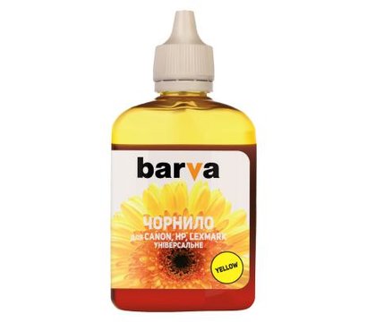 Зображення 2 Чорнило для принтера Barva Canon/HP/Lexmark Universal №4 Yellow 90г - CU4-474