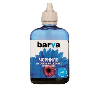 Зображення 2 Чорнило для принтера Barva Canon/HP/Lexmark Universal №4 Cyan 90г - CU4-472