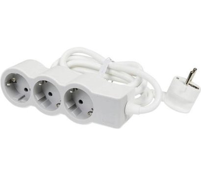 Зображення 3 Мережевий фільтр Legrand 3хSchuko, 16 А, white - 694567