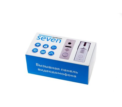 Зображення 4 Виклична відеопанель Seven CP-7502FRFID Black, Колір корпусу: чорний