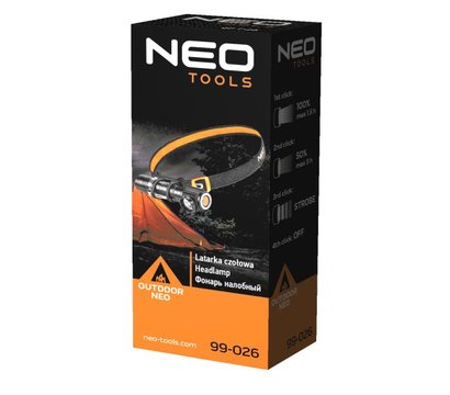 Зображення 4 Ліхтар на чоло Neo Tools 99-026