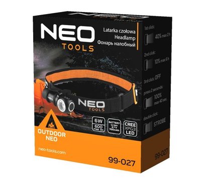 Зображення 7 Ліхтар на чоло Neo Tools 99-027