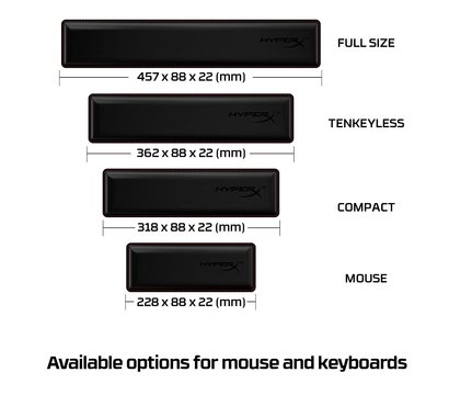 Изображение 8 Подставка под запястья HyperX TKL Wrist Rest Ergonomic - 4Z7X1AA