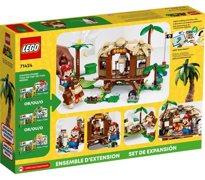 Зображення 7 Конструктор Lego Super Mario Дом на дереве Донки Конг. Дополнительный набор - 71424