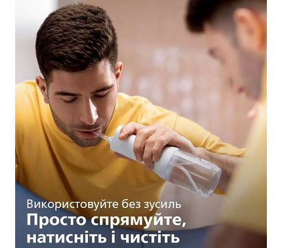 Зображення 13 Зубна щітка Philips Sonicare Cordless Power Flosser 3000 HX3826/31