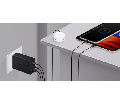 Изображение 2 Зарядное устройство Samsung Trio 65W Black — EP-T6530NBEGRU