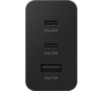 Изображение 3 Зарядное устройство Samsung Trio 65W Black — EP-T6530NBEGRU