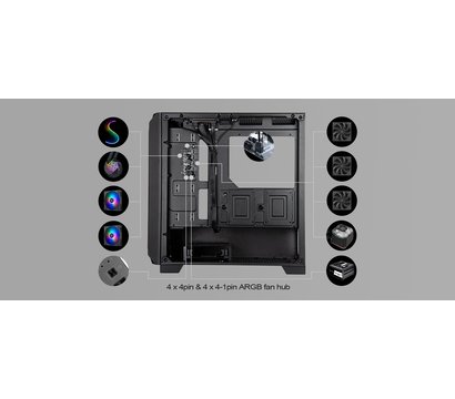 Зображення 3 Корпус SilverStone Fara FA312Z-BG no PS Black