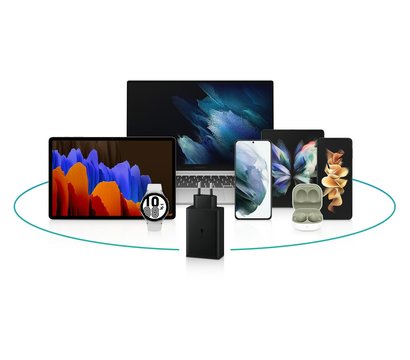 Изображение 6 Зарядное устройство Samsung Trio 65W Black — EP-T6530NBEGRU