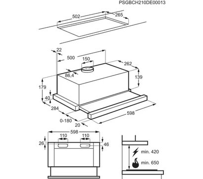 Изображение 6 Вытяжка Electrolux LFP326S