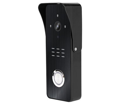 Изображение 6 Комплект видеодомофона Seven DP-7517/07Kit Black, Цвет (домофон + панель): черный + черный
