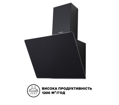 Зображення 13 Витяжка Interline Flow BL A/60/GL/M