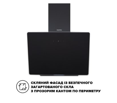 Зображення 2 Витяжка Interline Flow BL A/60/GL/M