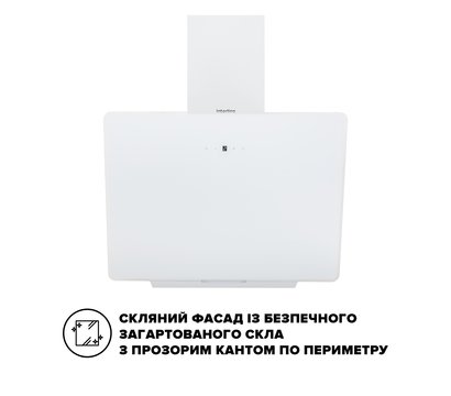 Изображение 2 Вытяжка Interline Flow WH A/60/GL/M