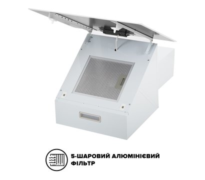 Изображение 3 Вытяжка Interline Flow WH A/60/GL/M