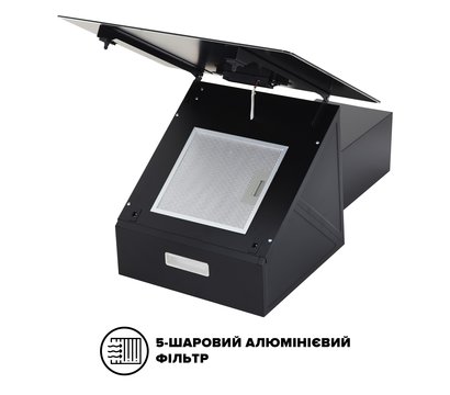 Зображення 4 Витяжка Interline Flow BL A/60/GL/M