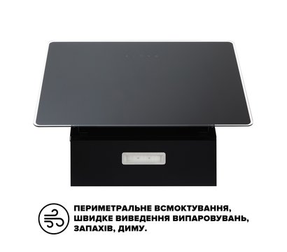 Зображення 5 Витяжка Interline Flow BL A/60/GL/M