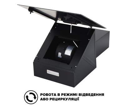 Зображення 6 Витяжка Interline Flow BL A/60/GL/M