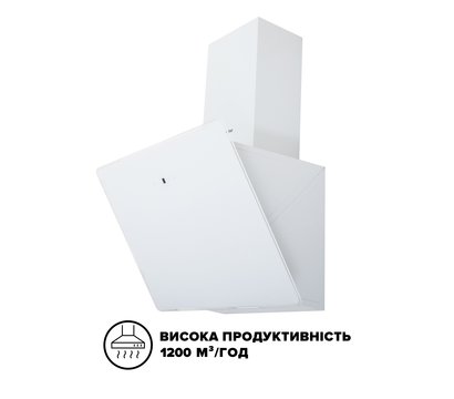 Изображение 10 Вытяжка Interline Flow WH A/60/GL/M